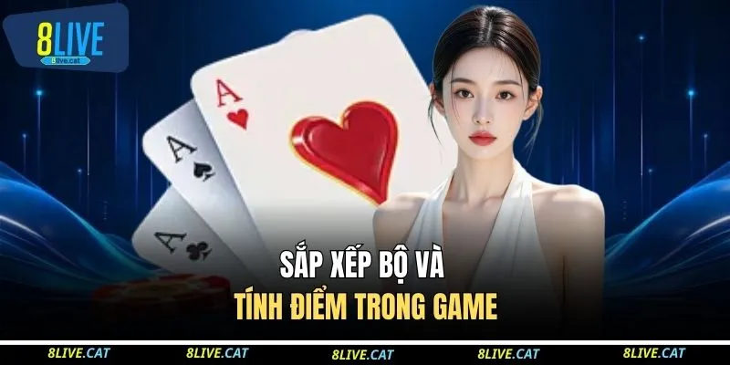 Cách Chơi Liêng - Chinh Phục 2000 Tỷ Đồng Từ 8LIVE 3 Sắp xếp bộ và tính điểm trong game